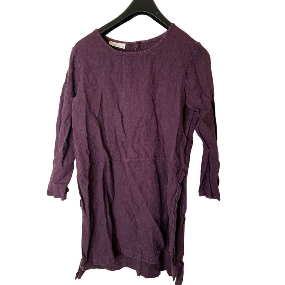Bryn Walker Linen Made in USA dress women's size small